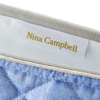 Nina Campbell Brush Bag -  Blue/Grey