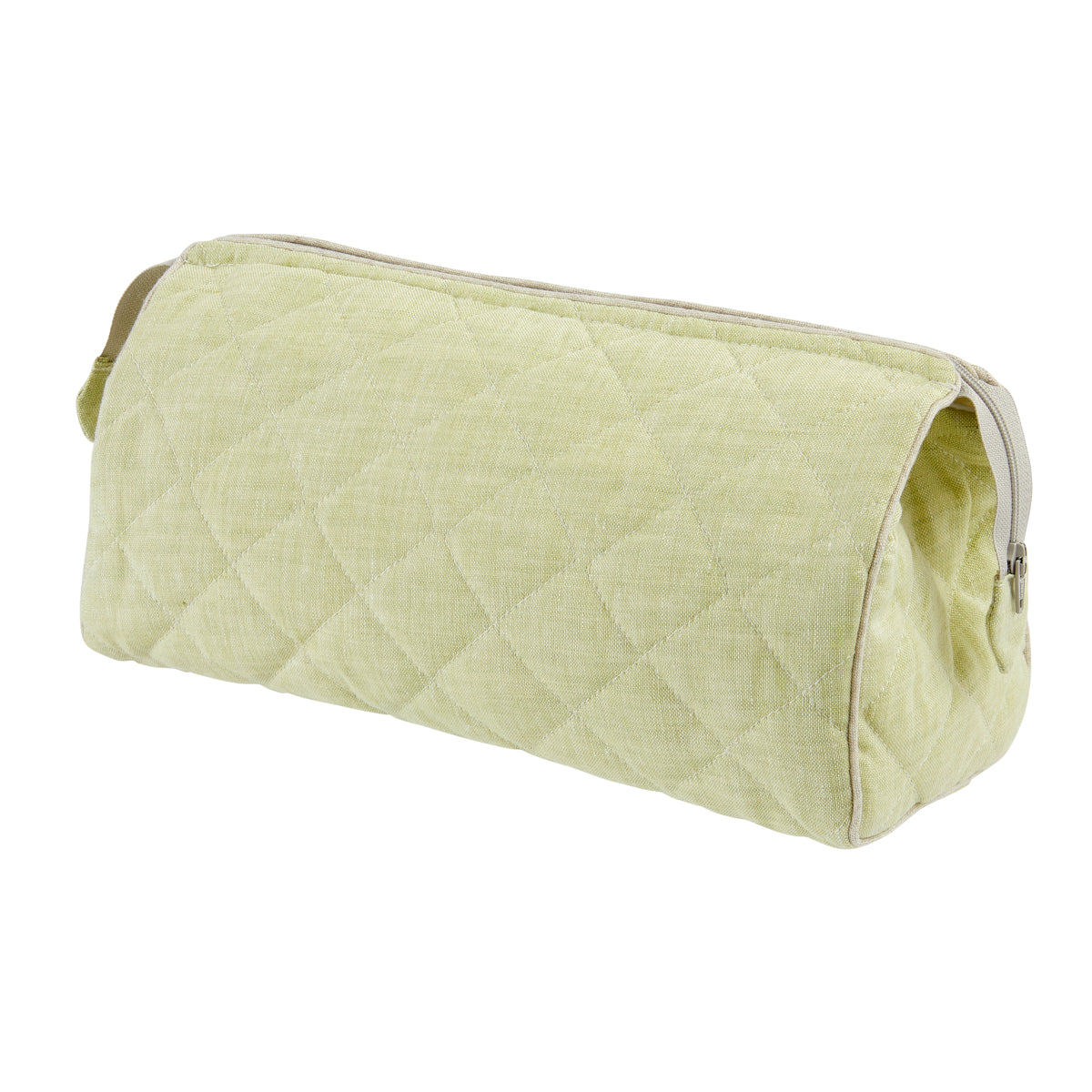 Nina Campbell Wash Bag Peridot/Grey against a white background