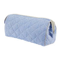 Nina Campbell Wash Bag Blue/Grey against a white background