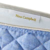 Nina Campbell Wash Bag - Blue/Grey