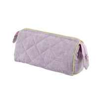 Nina Campbell Make-up Bag Amethyst/Peridot against a white background