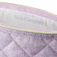 Nina Campbell Make-Up Bag - Amethyst/Peridot
