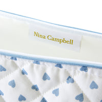Nina Campbell Wash Bag - Blue Heart