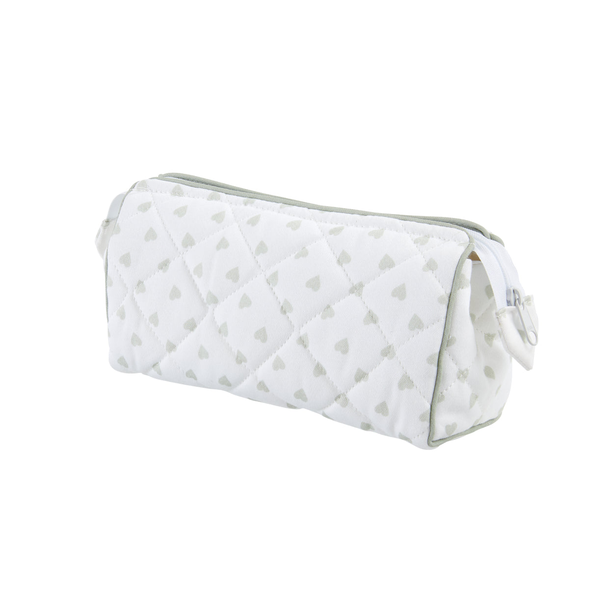 Nina Campbell Make-up Bag - Heart Grey