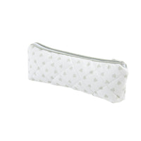 Nina Campbell Brush Bag Heart Grey against a white background