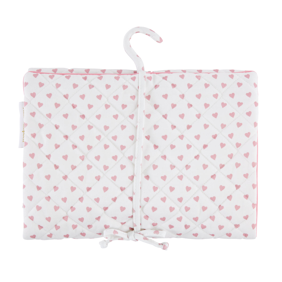 Nina Campbell Hanging Bag - Heart Pink