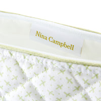 Nina Campbell Wash Bag - Sprig Green