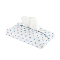 Rectangular Tissue Holder Blue Heart