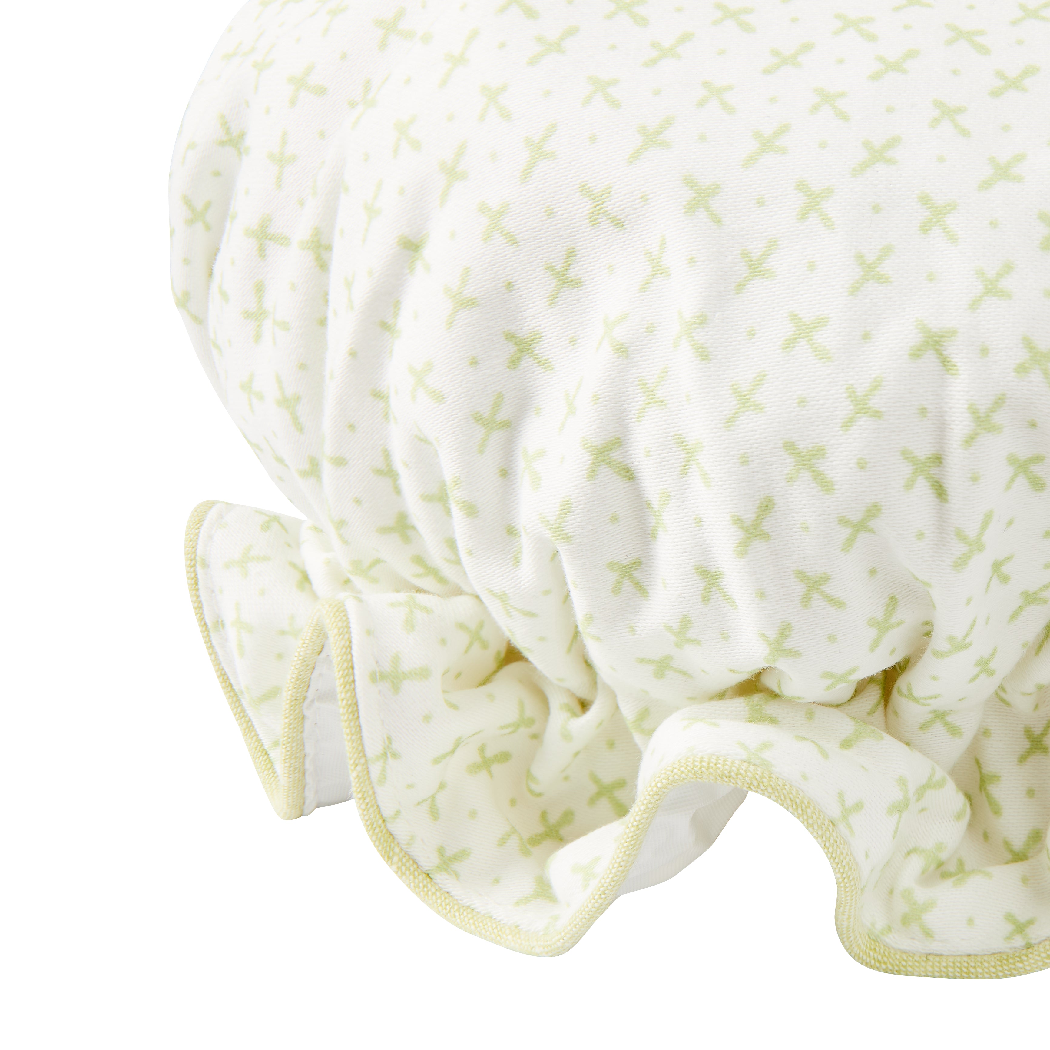 Bath Hat Green Sprig