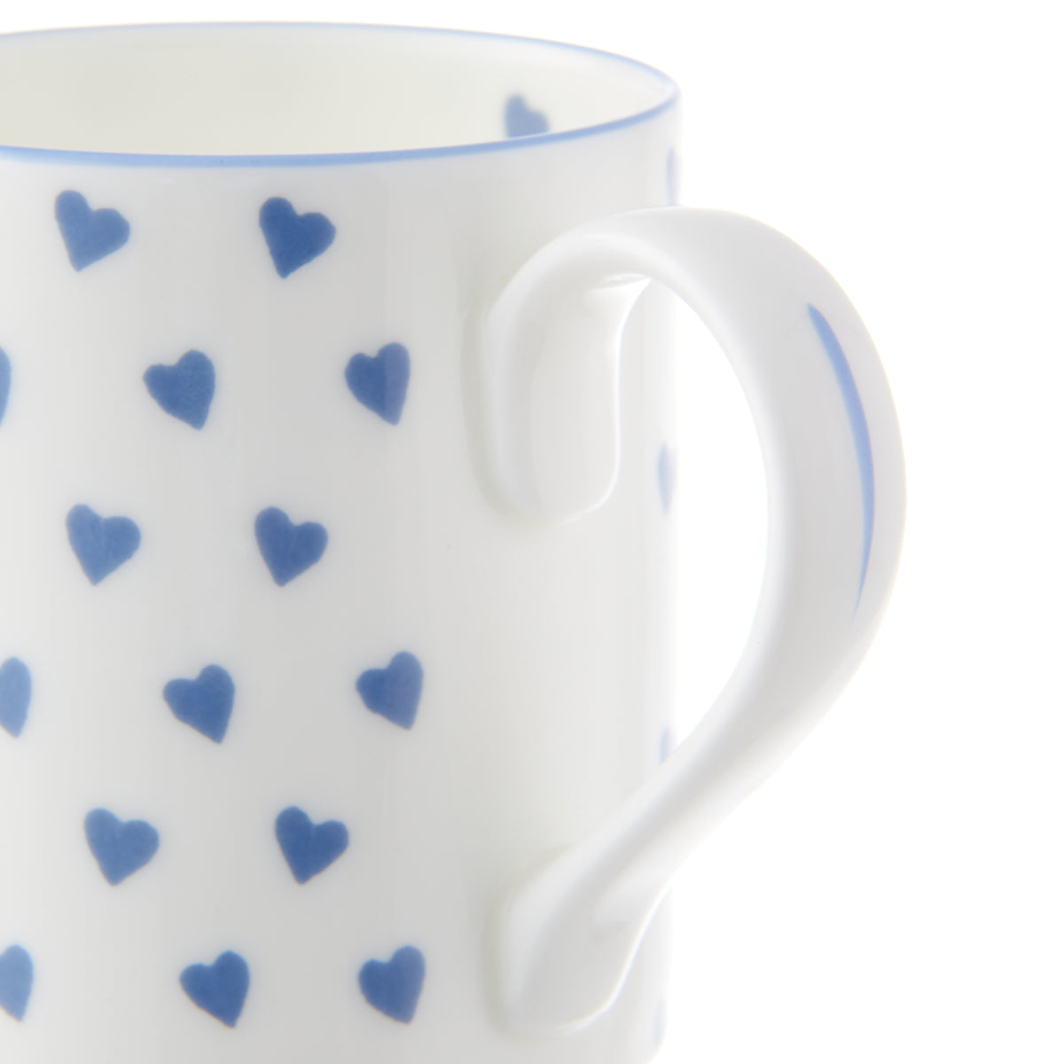 Larch Mug Blue Heart