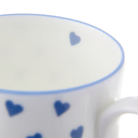 Larch Mug Blue Heart