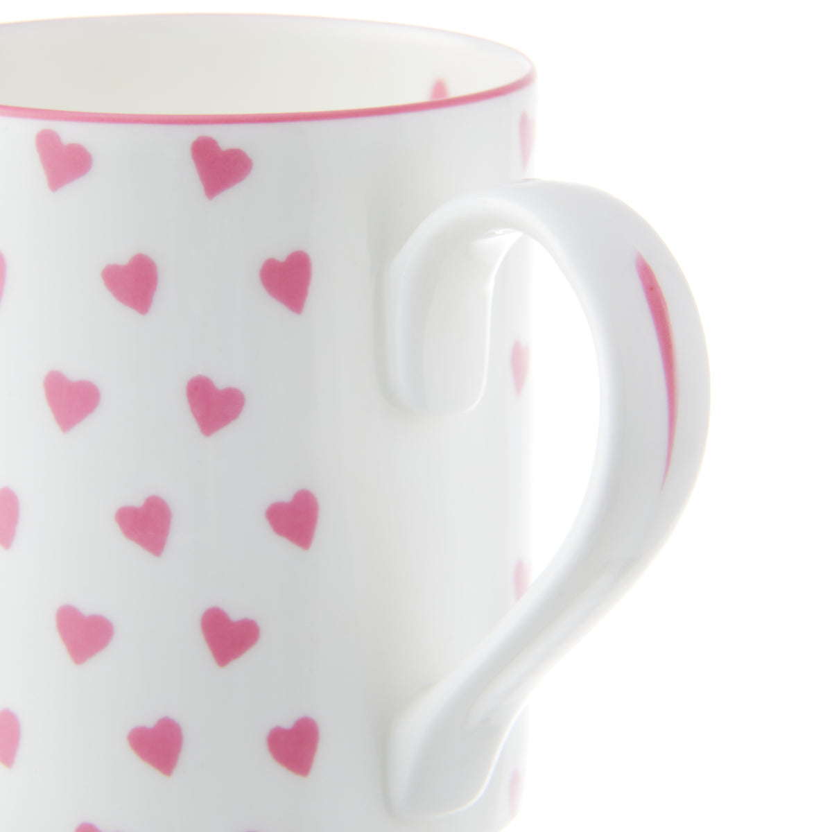 Larch Mug Pink Heart