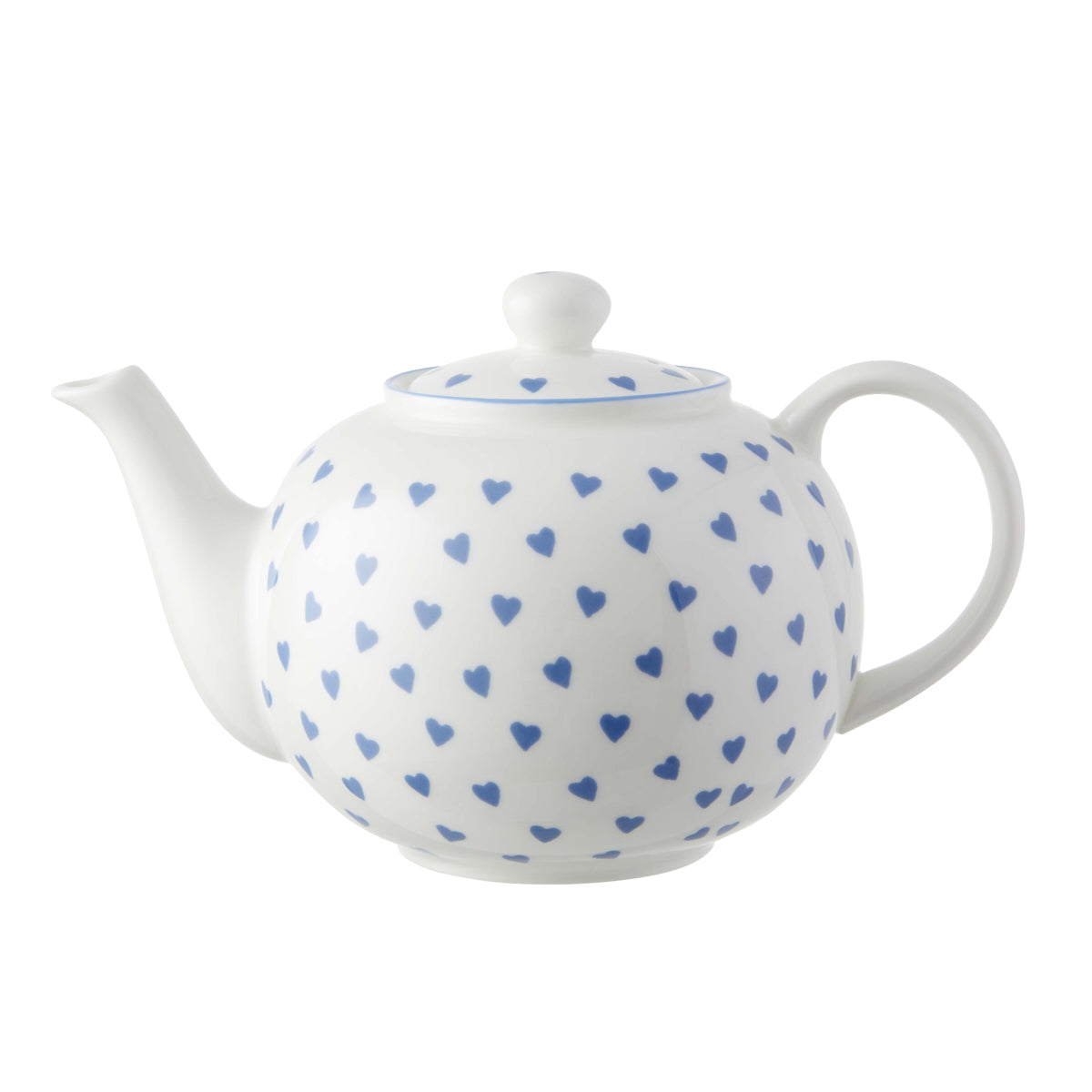 Nina Campbell Large Teapot - Blue Heart