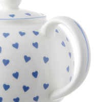 Large Teapot Blue Heart