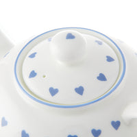 Large Teapot Blue Heart