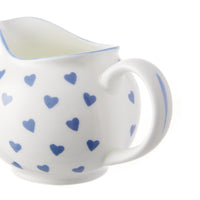 Cream Jug Blue Heart