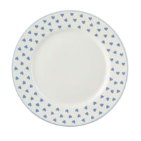 Tea Plate Blue Heart
