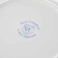 Tea Plate Blue Heart