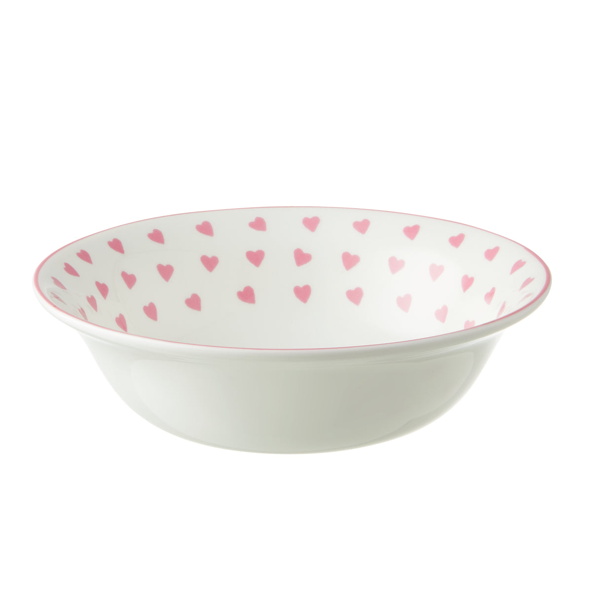 Oatmeal Bowl Pink Heart