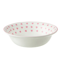 Nina Campbell Oatmeal Bowl - Pink Heart