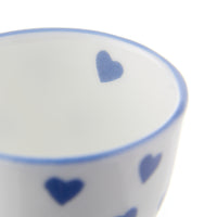 Nina Campbell Egg Cup - Blue Heart