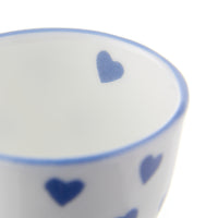Egg Cup Blue Heart