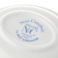 Nina Campbell Oval Soap Dish - Blue Heart