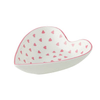 Nina Campbell Small Heart Dish  - Pink Heart