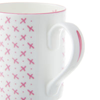 Nina Campbell Larch Mug - Pink Sprig