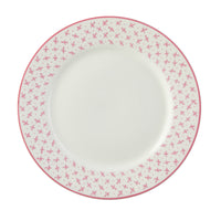 Nina Campbell Tea Plate - Pink Sprig