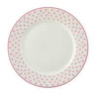 Tea Plate Pink Sprig
