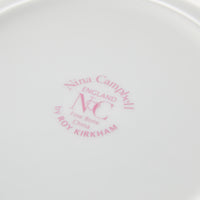 Nina Campbell Tea Plate - Pink Sprig