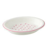 Oval Soap Dish Pink Sprig