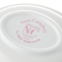 Oval Soap Dish Pink Sprig