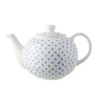 Large Teapot Blue Sprig