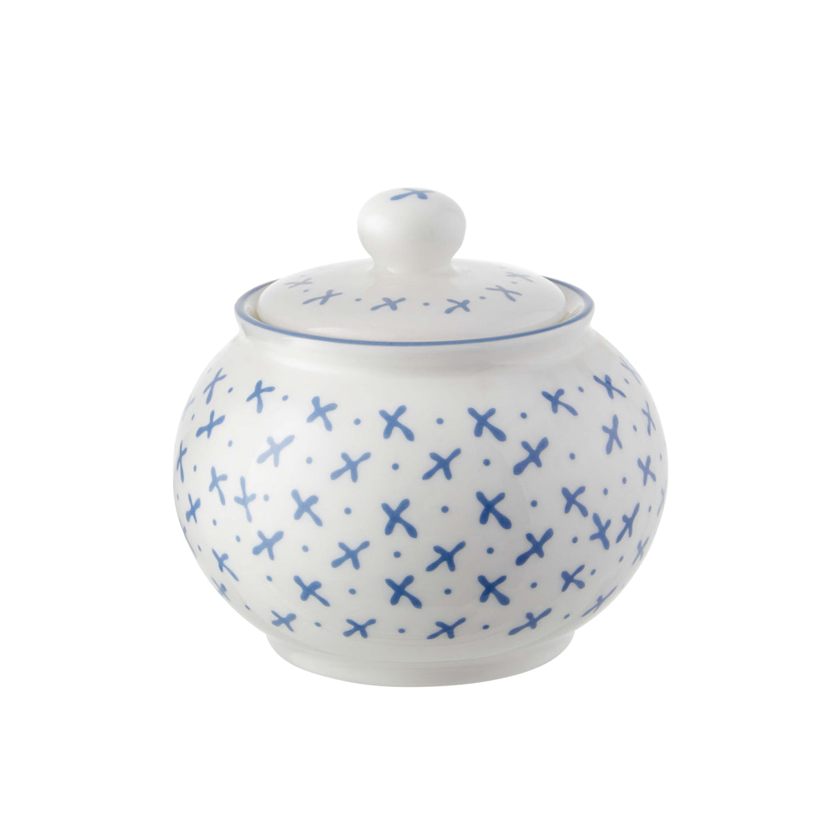 Nina Campbell Sugar Bowl - Blue Sprig