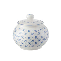 Sugar Bowl Blue Sprig