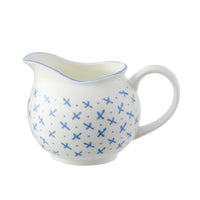 Cream Jug Blue Sprig