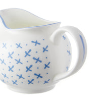 Cream Jug Blue Sprig
