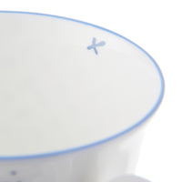 Chatsworth Breakfast Cup & Saucer Blue Sprig