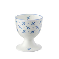 Egg Cup Blue Sprig