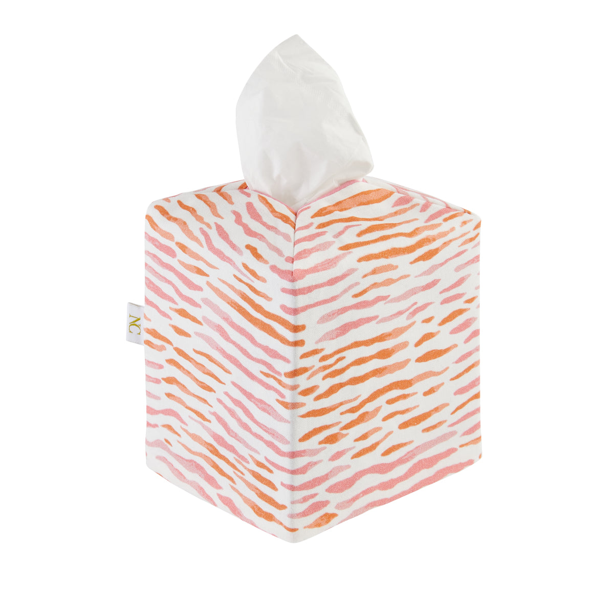 Tissue Box Cover Arles Pink/Orange