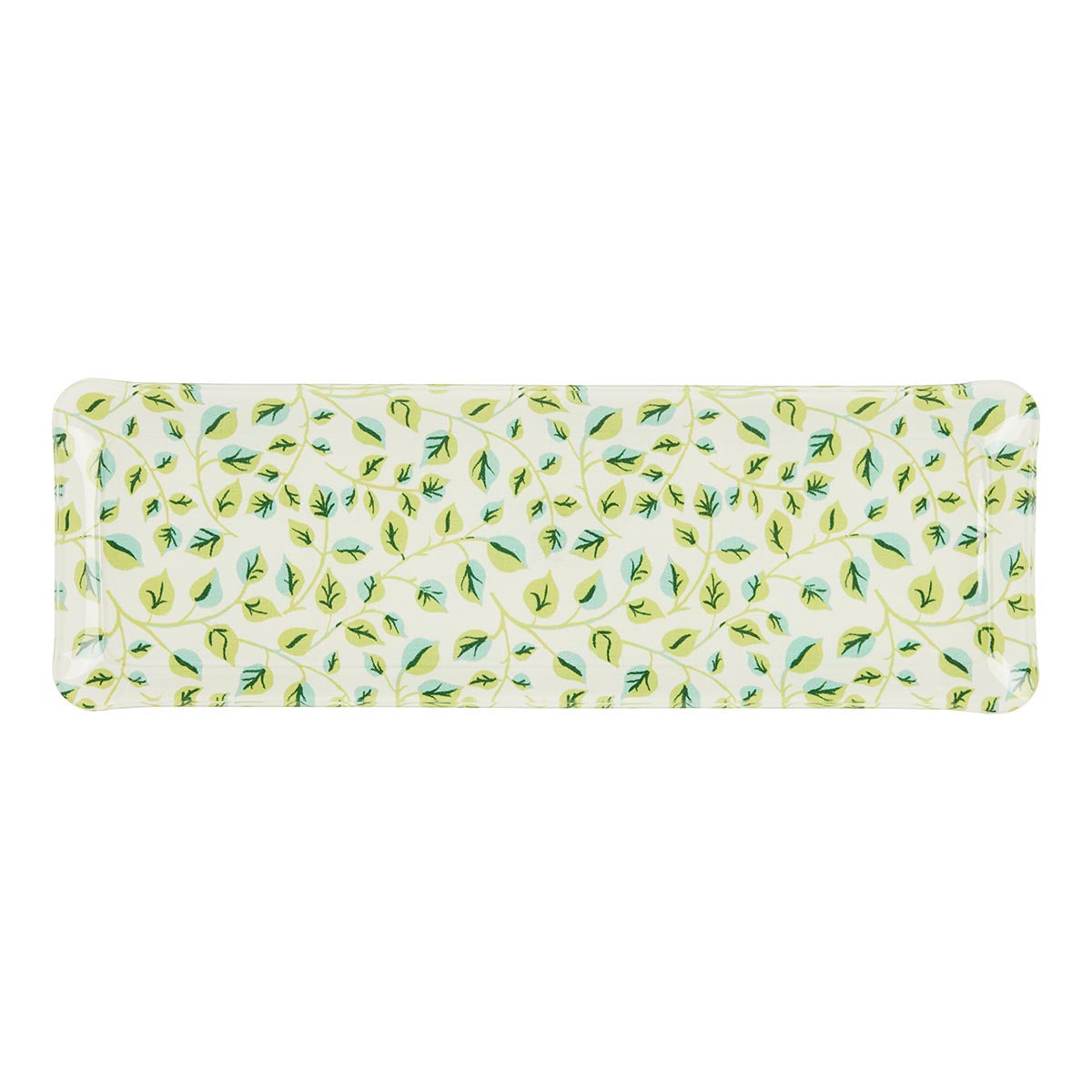 Nina Campbell Fabric Tray Oblong - Swirl Leaf