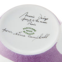 Breakfast Cup and Saucer Heart Parme