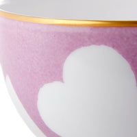 Breakfast Cup and Saucer Heart Rose Perle