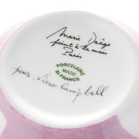 Breakfast Cup and Saucer Heart Rose Perle