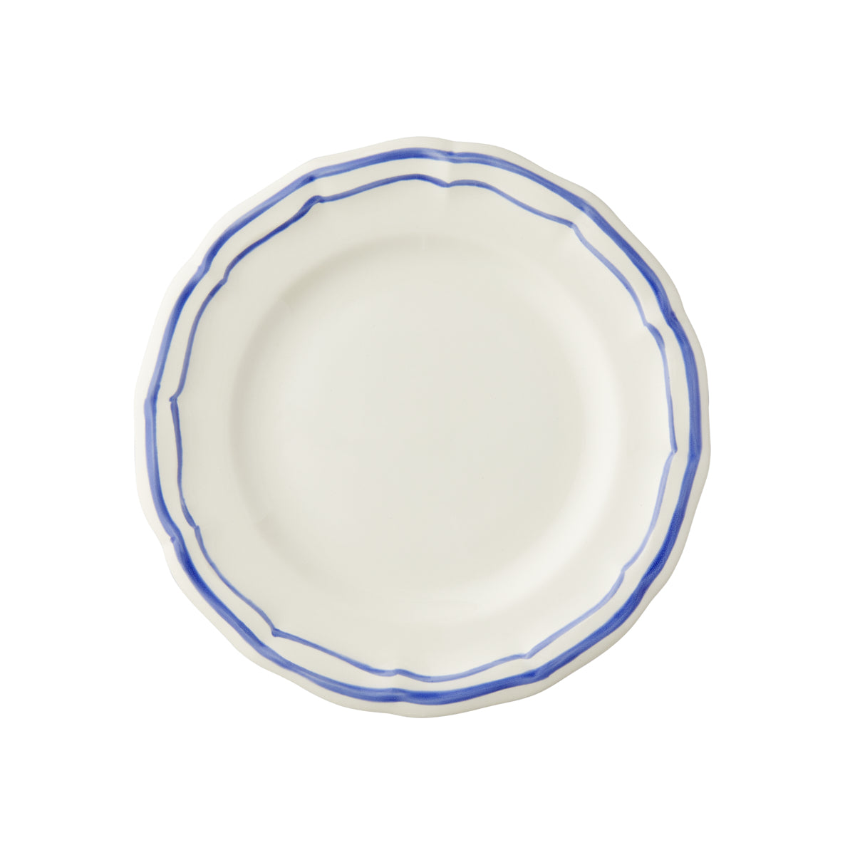 Canape Plate - Blue Nets 16.5cm