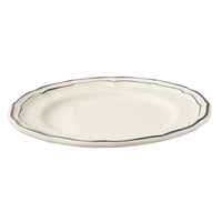 Dinner Plate Filet Black