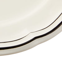 Dinner Plate Filet Black