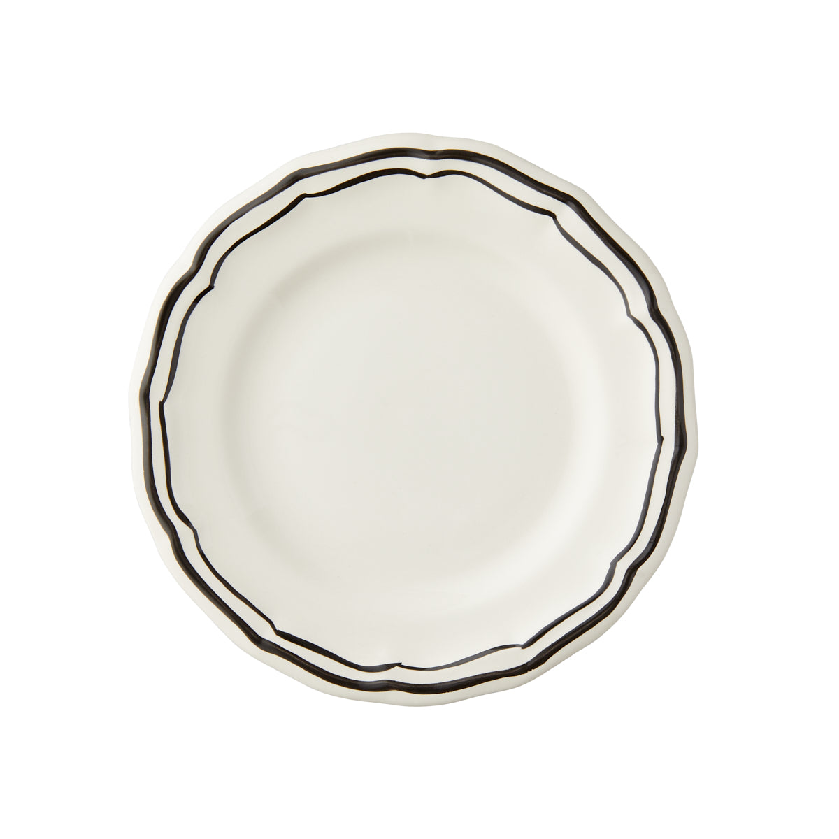 Canape Plate Filet Black